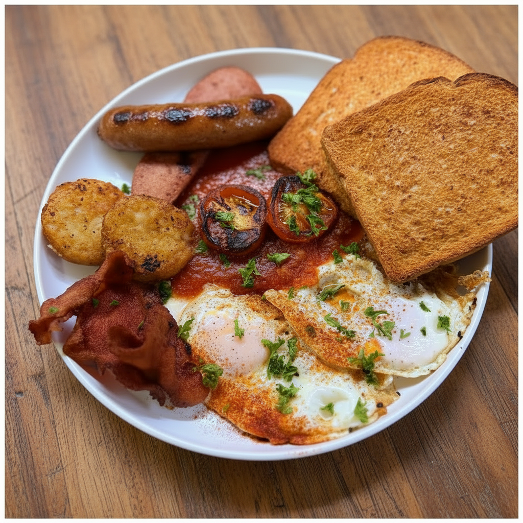 Hearty Breakfast Plate