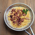 Smoked Beef Carbonara